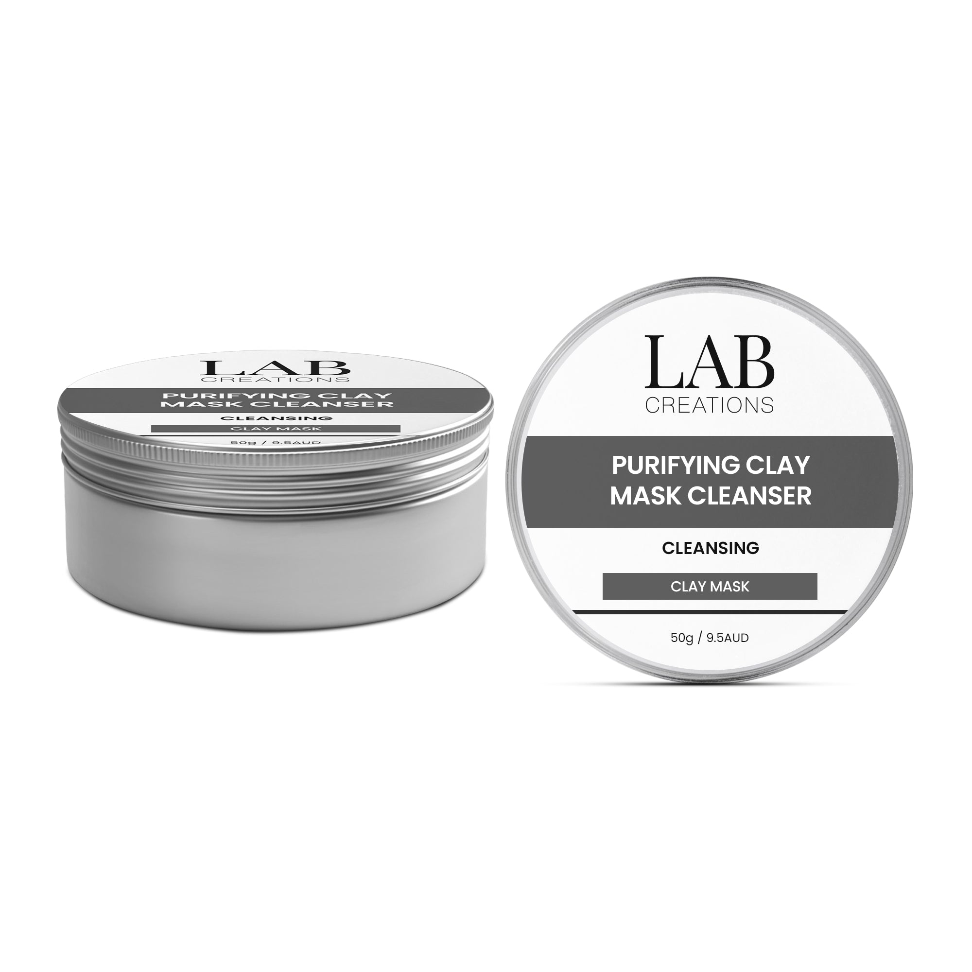 GET RID OF SUNSCREEN RESIDUE - Purifying Clay Mask Cleanser